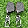 Leather Remote Car Key Fob Case Cover Holder Shell For Mercedes Benz C B E R Class Gl Cls Clk Slk W203 W211 W204 2/3 Buttons