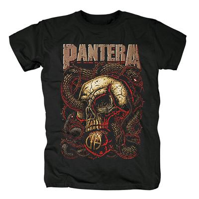 Pantera Groove Metal Schwarzes Unisex-T-Shirt