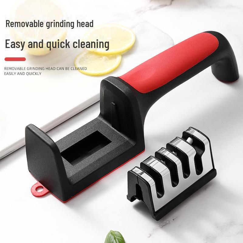 Four-Stage Multifunctional Kitchen Knife Sharpener