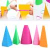 5pcs Mixed Color Paper Quilling Border Buddy 5 Shapes Shape Towers Quilling Tools Cardmaking Papers Mould Kit