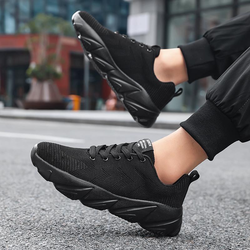 Men's Running Sports Shoes Casual Four Season New Breathable Comfortable Light Fashion Versatile Anti Slip Casual Sports Shoes