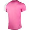 Li Ning Round Neck Pullover Logo Short Sleeve Badminton Shirt Men Tops Pink AAYR263-1