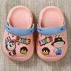 Soft Sole Infant Indoor/Outdoor Cartoon Sandals - Non-Slip, Closed-Toe Shoes for Boys & Girls
