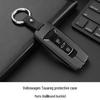 Husă Metalică Protectoare pentru Cheie Volkswagen Touareg cu Breloc