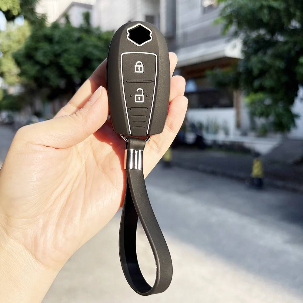 

Soft Key Case Protect For Suzuki Vitara Swift Ignis Kizashi Sx4 Baleno Ertiga Keyless Accessories Key Holder Car Key Caps