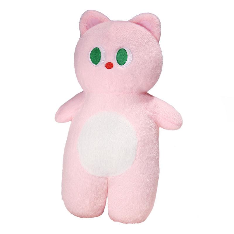 Black cat throw pillow plush toy doll cat doll home pillow girl soothing doll