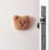 Ins Korean Bear Children's Room Door Rear Handle Silent Anti-collision Sticker Cushion Anti-Bump Wall Protector Door Stopper