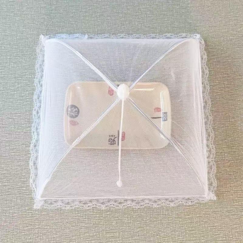 Folding Vegetable Cover, Food Cover, Fly And Mosquito Proof, Kitchen And Household Dust Cover 32*32cm