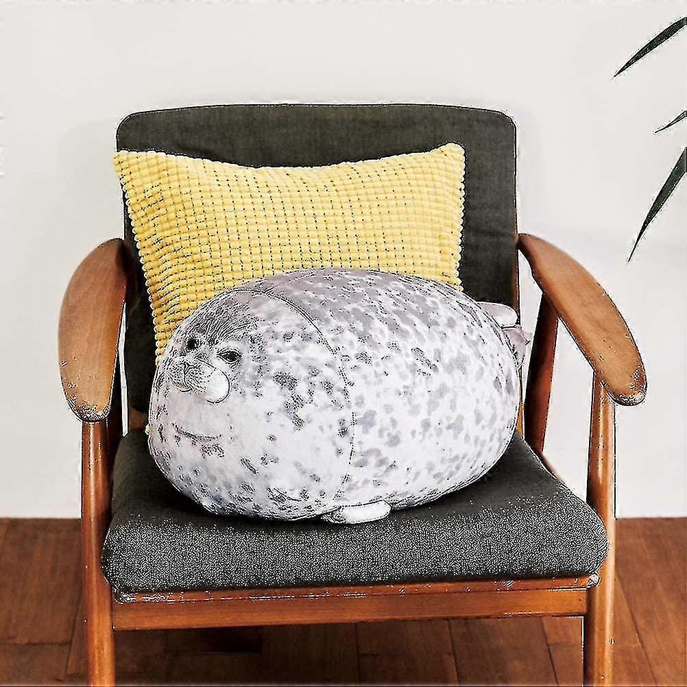 60cm Seal Animal Pillow, Chubby Blob Seal Pillow Cute Seal Stuffed Animal Cotton P