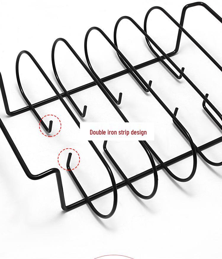 Non-Stick BBQ Grill Basket & Rib Rack for Outdoor Grilling