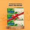 Samaara Green Tea Bags | Mint Flavoured Green Tea Powder | 75 Tea Bags | Chai Patti 150gm Box.