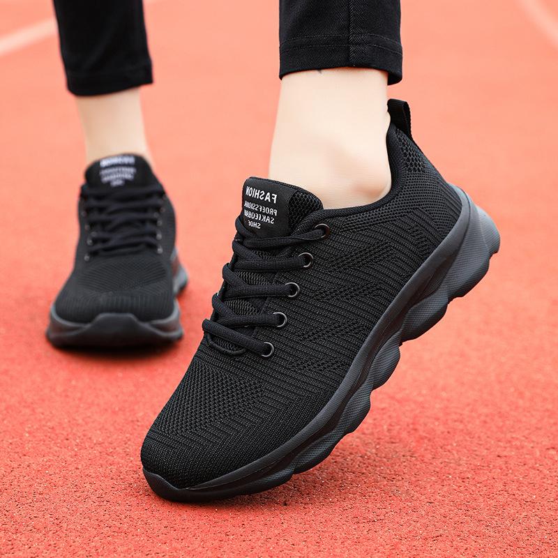 Jinjiang spring mesh shoes lightweight soft-soled sports shoes flat heel comfortable mother shoes casual shoes
