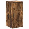 Bathroom Cabinet with Door Smoked Oak 30 X 31.5 X 61 Cm