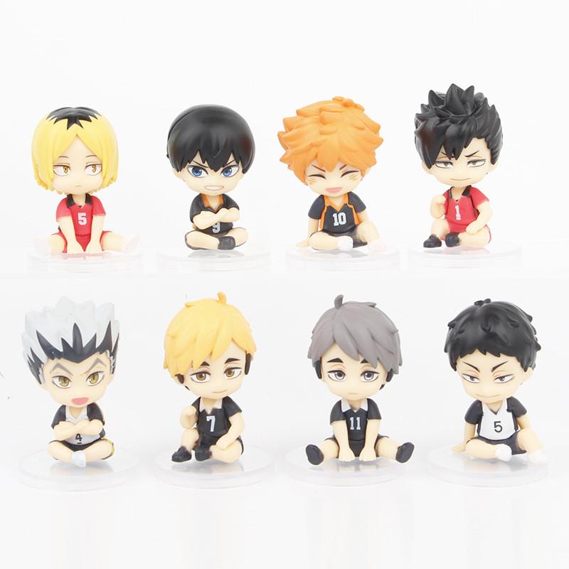 Haikyuu Model Character Toy Cute Cartoon Childrens Holiday Gift Doll Decoration