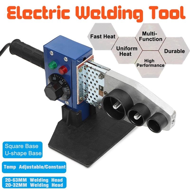 800W/1000W Electric Hot Welding Machine Heating Tool PPR PE PP Tube Pipe Welding Machine