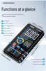 ANENG Smart Voice Multimeter with Touchscreen & Color Display for Electricians - Model 615/617