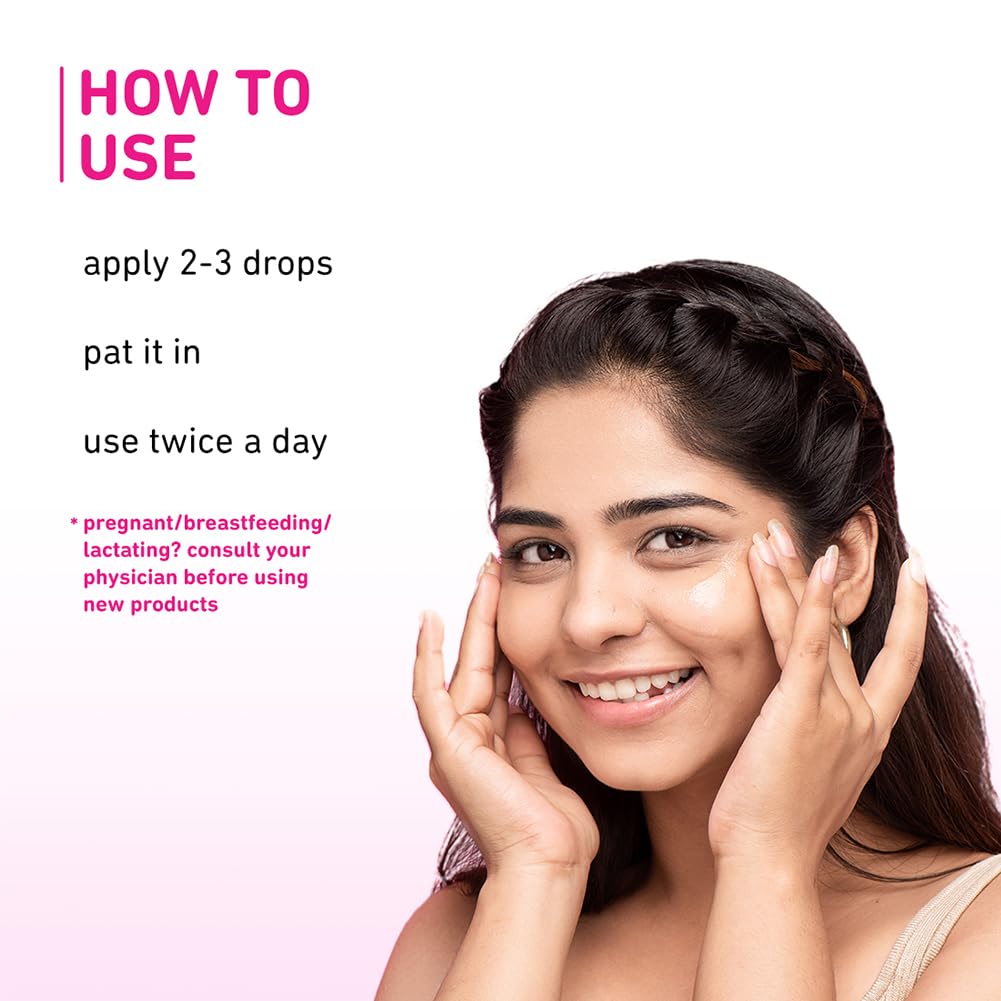 Plum 2% Hyaluronic Acid Serum with Bulgarian Rose 30 Ml | Hydrating Face Serum for Plump, Bouncy Skin Daily Use