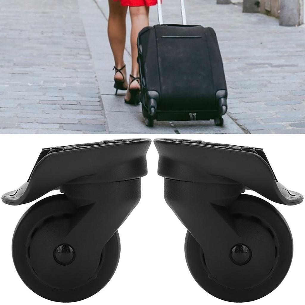 2 Pcs A52 Mute Single Row Wheel Suitcase Luggage Replacement Universal Wheel Casters Outdoor