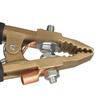 Brass 800A Ground Clamp with 10mm Mounting Hole A Style for Welding Cable Connection In Shipyard Steel and Curtain Wall Industry