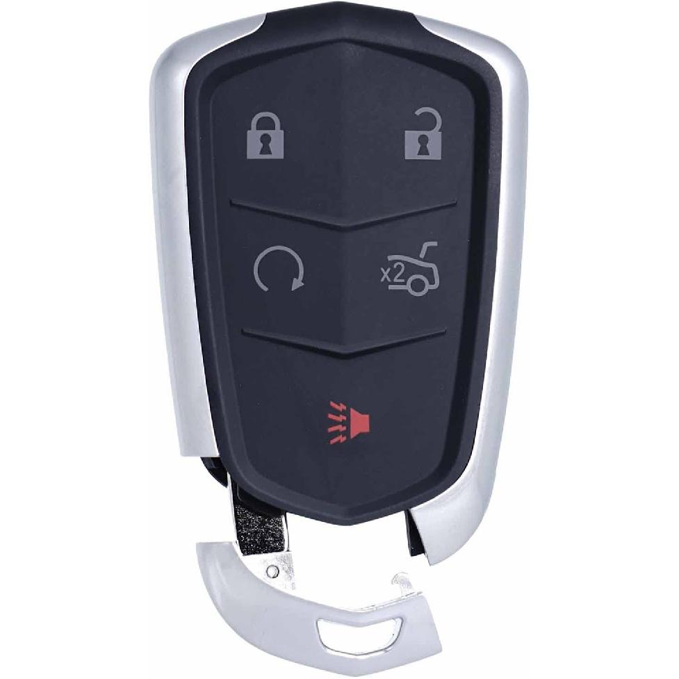 MechanMagic Key Fob Replacement Compatible for Cadillac ATS XTS 2015- CTS 2014- Proximity Smart Keyless Entry Remote Control Remote Start 13580811