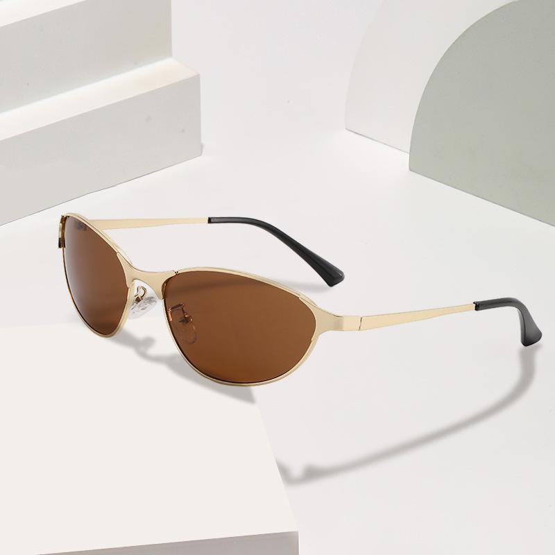 Futuristic Korean Cat-Eye Sunglasses - High-End Fashion Sunglasses