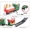 Christmas Tree Train Gift Toy For Kids Birthday Party Gift Christmas Gift Christmas Train Set Assemble Railway Tracks Toys Decor