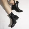 Shoetopia Womens  Chunky Heel Short Booties with Non-Slip Sole, Comfortable Trendy Ankle Boots | Soft Cushioned Sole | Casual, Party & Winter Wear
