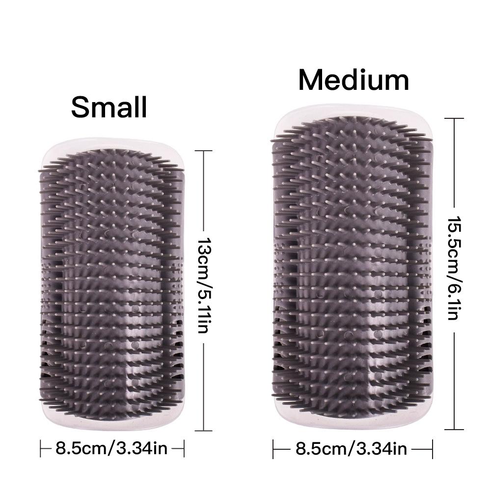 Pet Hair Removal Massage Comb Pet Comb Removable Cat Corner Scratching Rubbing Brush Pet Grooming Cleaning Supplies