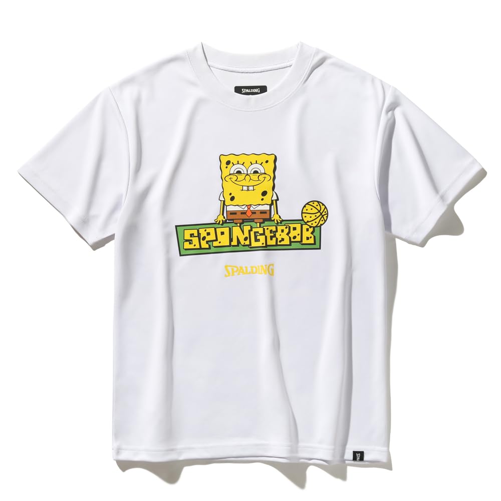 

Spalding Junior SpongeBob SquarePants Logo White T-Shirt, Size 150 (SJT25061S)
