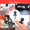 Durable Aluminum Alloy Hollow Ball Head Expansion Screw Base For Motorcycle Device Mounting