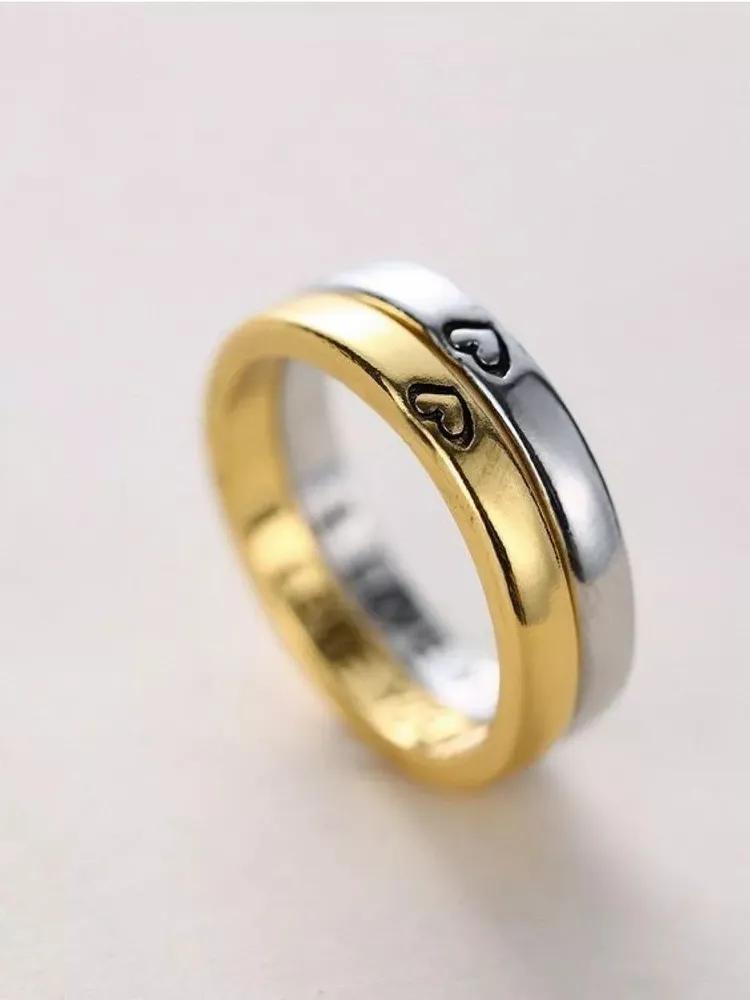 

Couple Ring, European And American Popular Jewelry, Fashion Love Carving, Pair Ring For Men And Women One Size