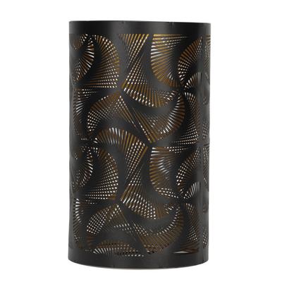 Windmill Shadow Metal Lamp Shades Hollow Carved Lampshade Modern Style Detachable Hollow Lampshade For E27 E26 Lamp