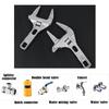 16-68mm Universal Repair Set Bathroom Hand Tools Large Opening Pipe Wrench Nut Key Adjustable Spanner Bathroom Repair Tool