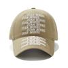 New alphabet personalized baseball cap children spring and summer fashion street niche design sun hat men