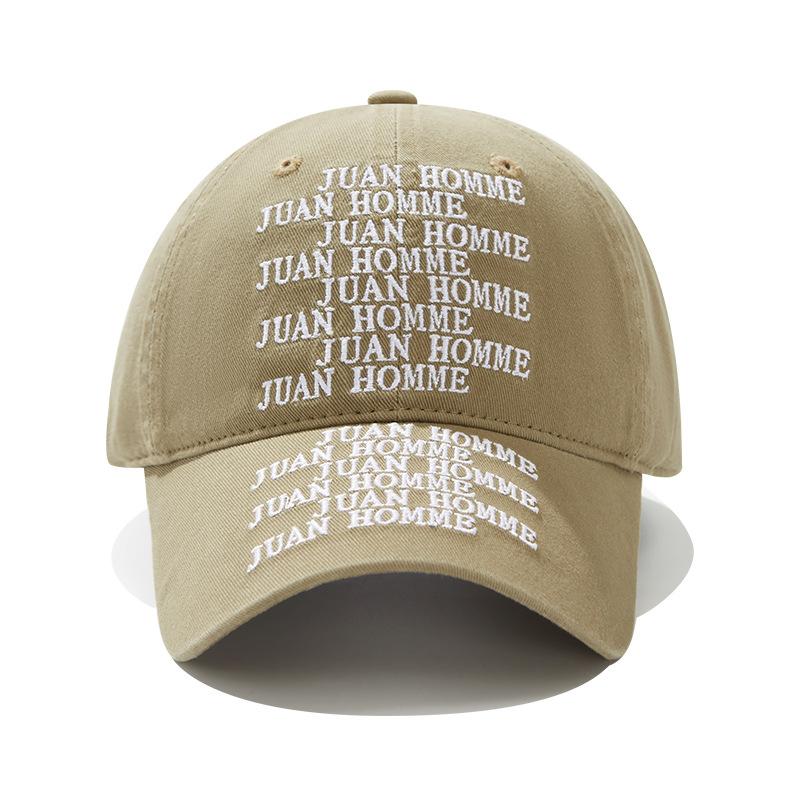 

New alphabet personalized baseball cap children spring and summer fashion street niche design sun hat men Adjustable хаки