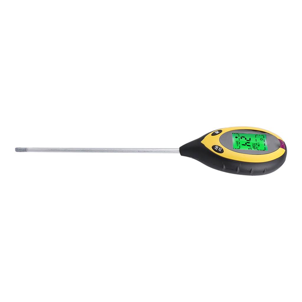Soil Detector 4 In 1 Moisture Temperature PH Light Accurate Measurement Digital Display Soil Tester