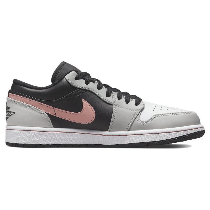 Jordan 1 Low Black Grey Pink Jordan 553558-062