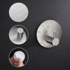 4Pcs Strong Self-Adhesive Wall Hooks Stainless steel Towel Hook Set Towel Rack Bathroom Kitchen Storage Holder Sticky Hooks