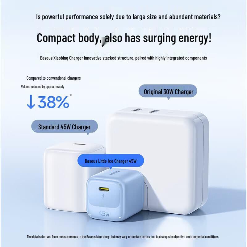 Baseus EnerFill FN22 45W GaN Type-C Fast Charger