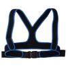 Ceinture de Fauteuil Roulant Antidérapante Élastique Respirante Harnais de Fixation pour Fauteuil Roulant(Noir )