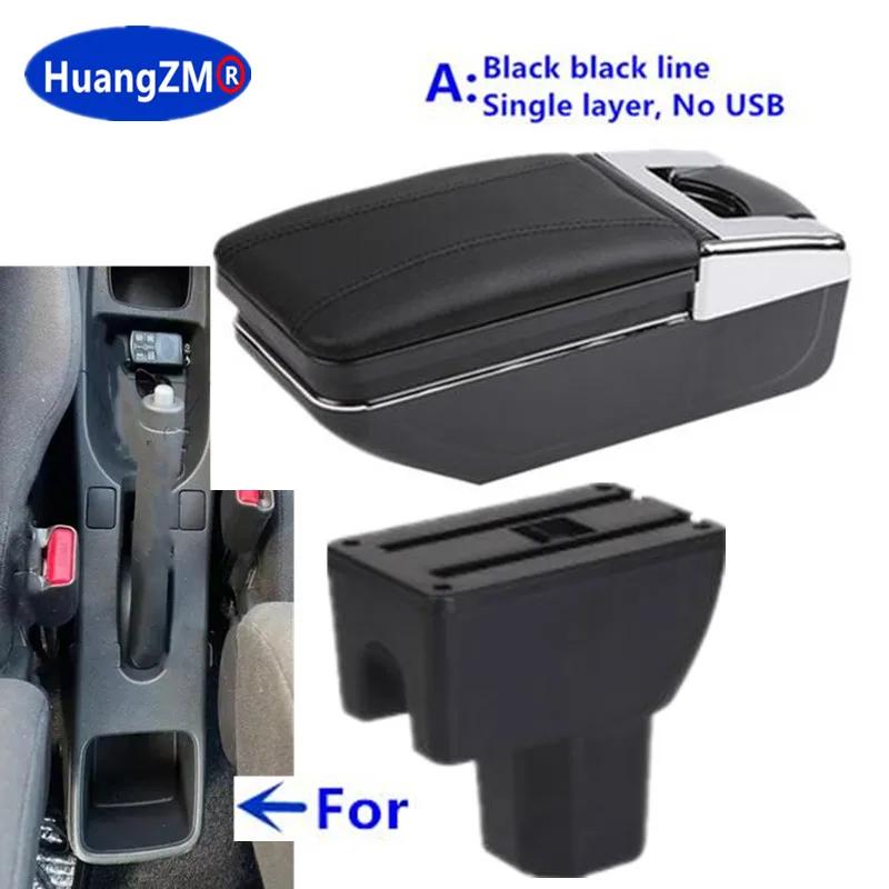 Car Storage Box Arm For Suzuki Splash Armrest Box Car Accessories Interior Details Retrofit Parts PU Leather Easy Installation