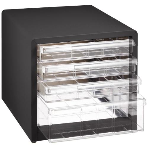 Nakabayashi Avante V2 Letter Case Document Storage A4 Shallow 3 Deep 1 Tier AL-44-D