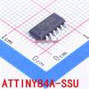 ATTINY84A-SSU SOP-14 Surface Mount 8-bit Microcontroller Chip
