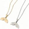 2019 European & American Mermaid Dolphin Tail Couple Necklace - Women's Clavicle Chain Fishtail Design