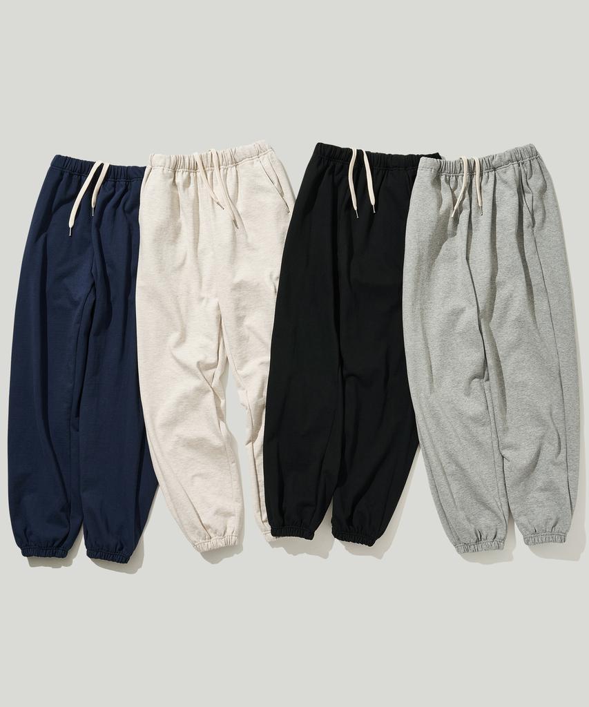 Iseuteuko Comfort Midweight Sweatpants Navy