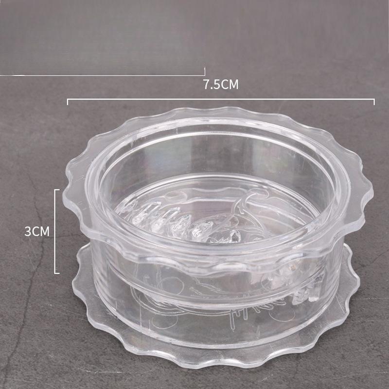 

Ручная овощерезка для чесночного пюре, многофункциональная вращающаяся чеснокодавилка, коробка для чеснокодавилки, простая кухонная чеснокодавилка Transparent plastic