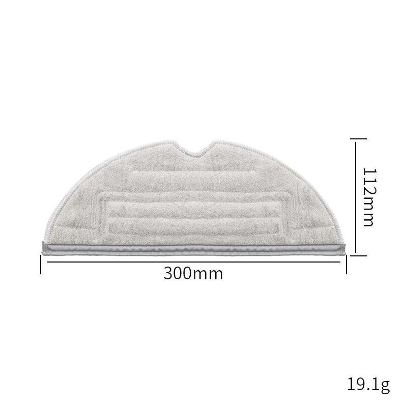 Replacement Parts Mop Cloth for Roborock S7 MaxV/S8/S8+ Vacuum Cleaner Accessories Anti-Microbial Duster Cloth
