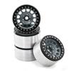 Aluminiumlegering Hjul Fälg Beadlock Röd Hjul Fälgar Nav 4st 2.2tum 65*36mm Ersättning för Trax4 Trax6 Axial Scx10 Rr10 Fjärrkontrollbil
