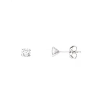 Earrings - LOVA - LOLA VAN DER KEEN - 925 Sterling Silver - Zirconium Oxide - Push-pins