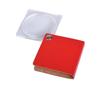 ESCHENBACH Portable Magnifying Glass, Economical Handy Magnifier, Red, 3.5x Magnification, 1730-131